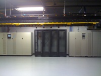 Installed UPS systems in the datacenter area