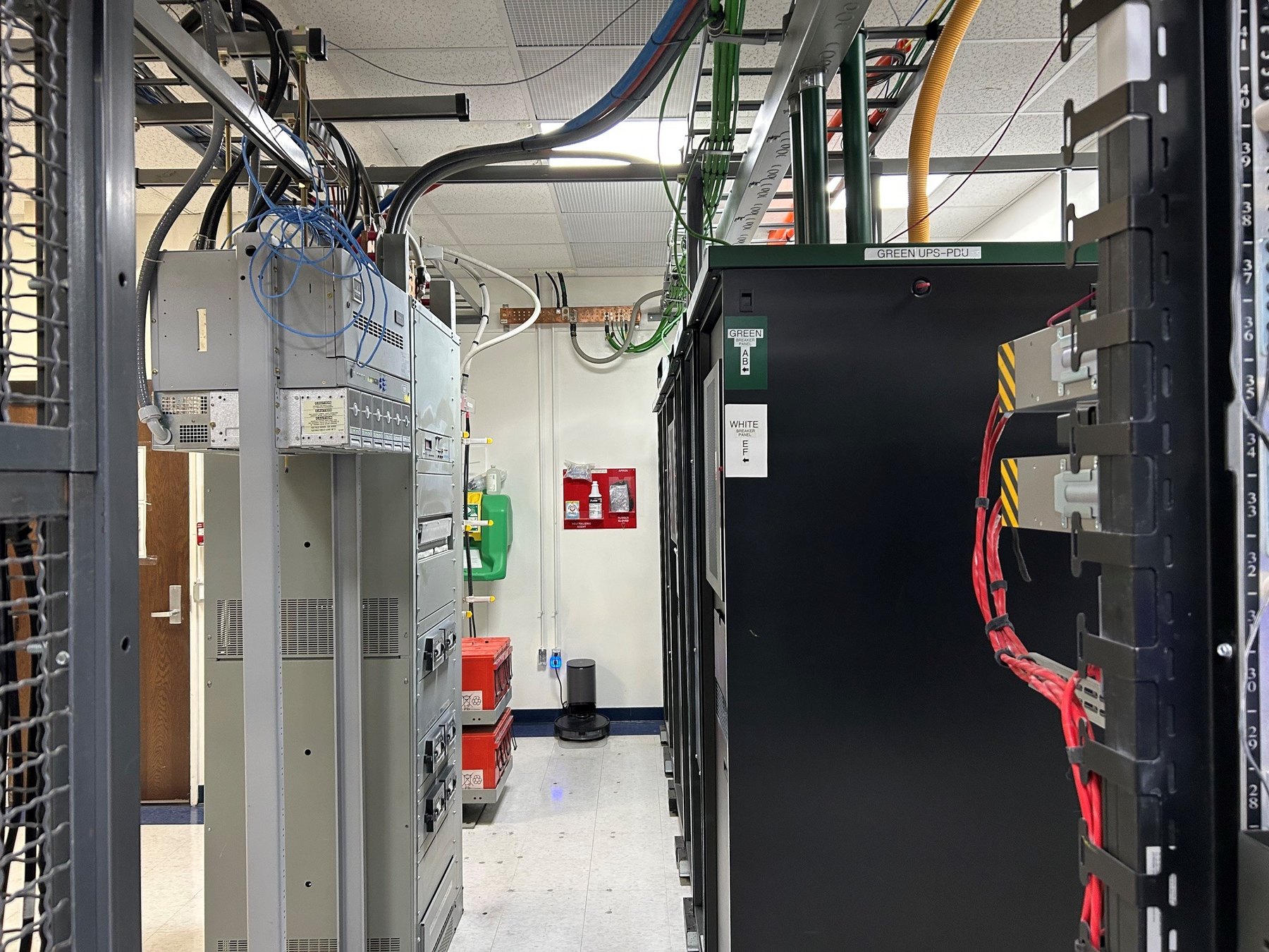 Power infrastructure after upgrades