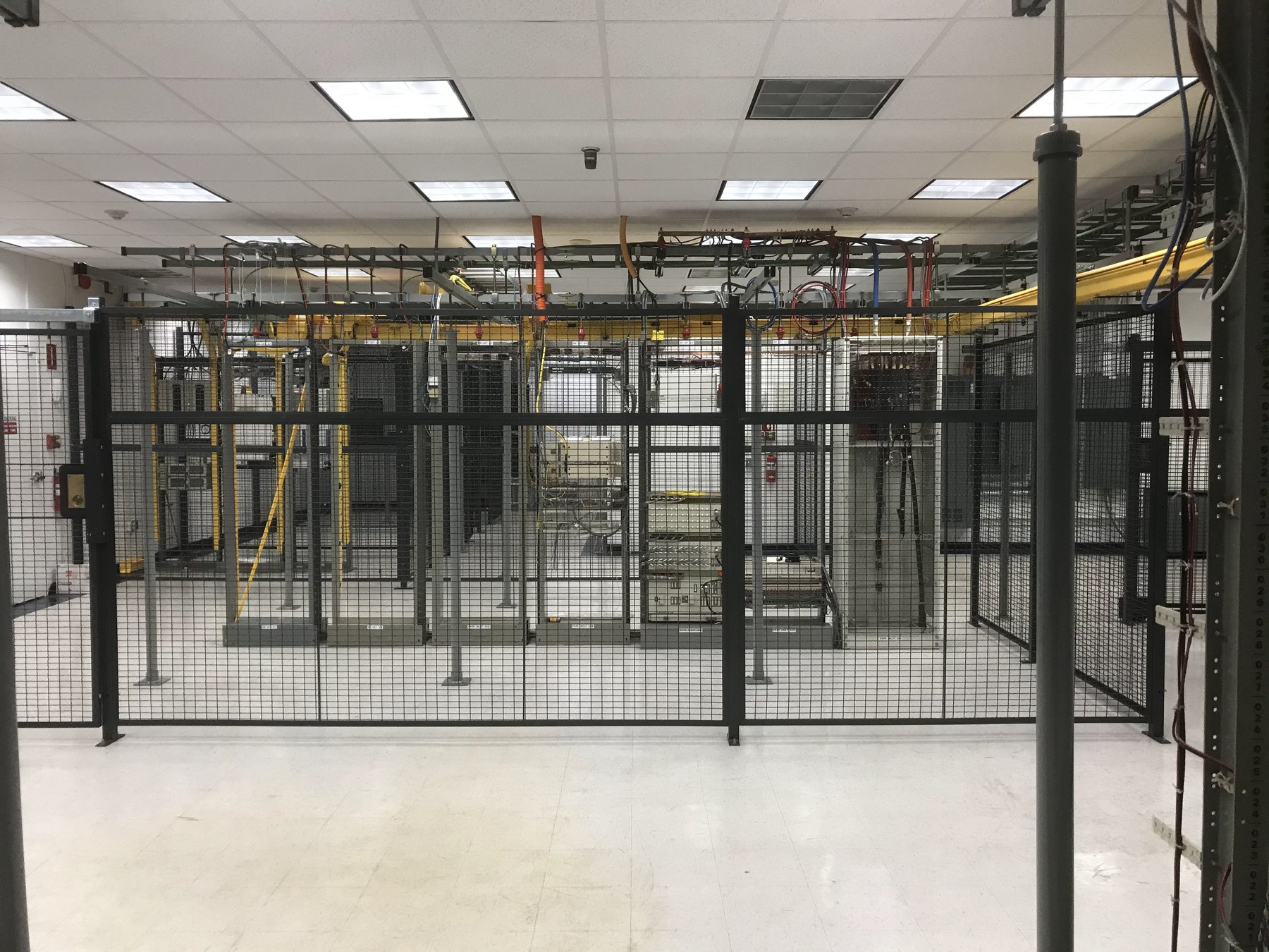 Rack area before upgrades
