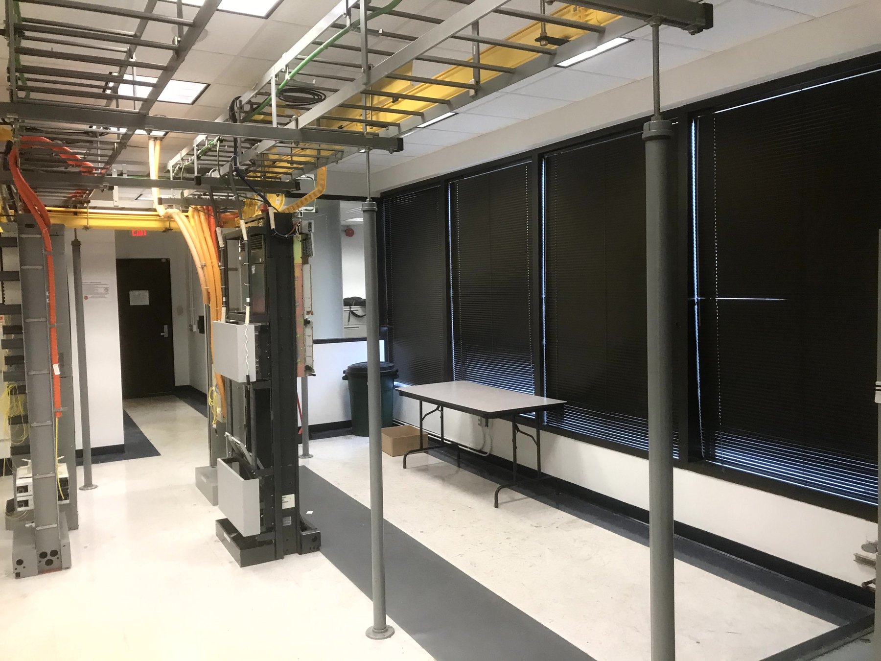 Window and wall area before internal shields